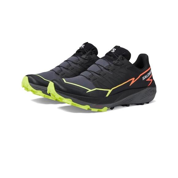 $139 SALMON Thundercross Men’s 11 Trail Running Shoes Black 472954 - Picture 7 of 15